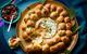 Waitrose garlic bread camembert wreath